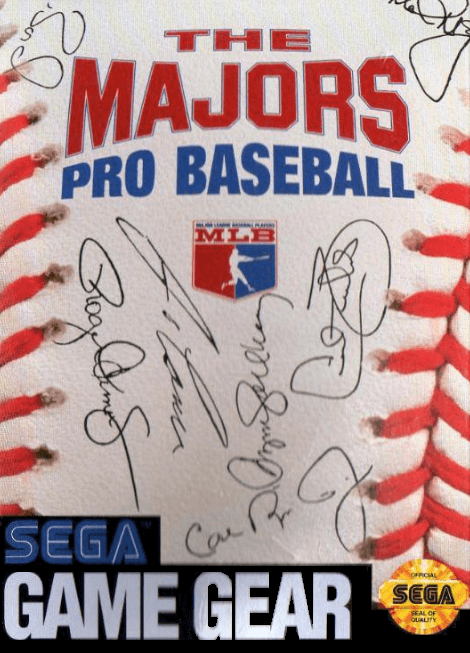 The Pro Baseball 91 box art for Sega Game Gear